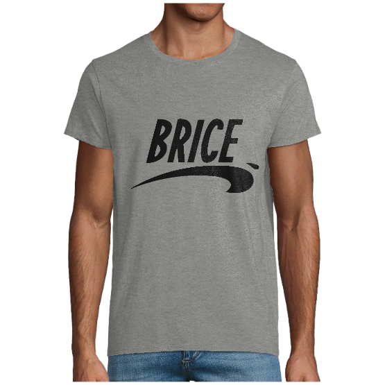  T-shirt Homme Crusader Brice – Imprimé Humour, Coton