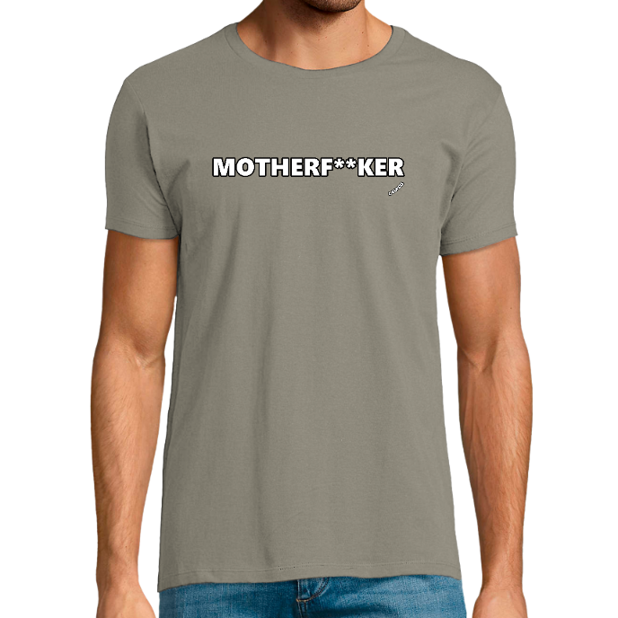T-shirt Homme col rond REGENT FIT KLASSS MOTHERF**KER" style rock