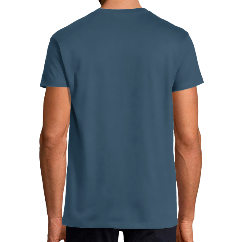 T-SHIRT HOMME KLASSS VINTAGE "Jukebox NEVER FORGET", col rond 150 gr