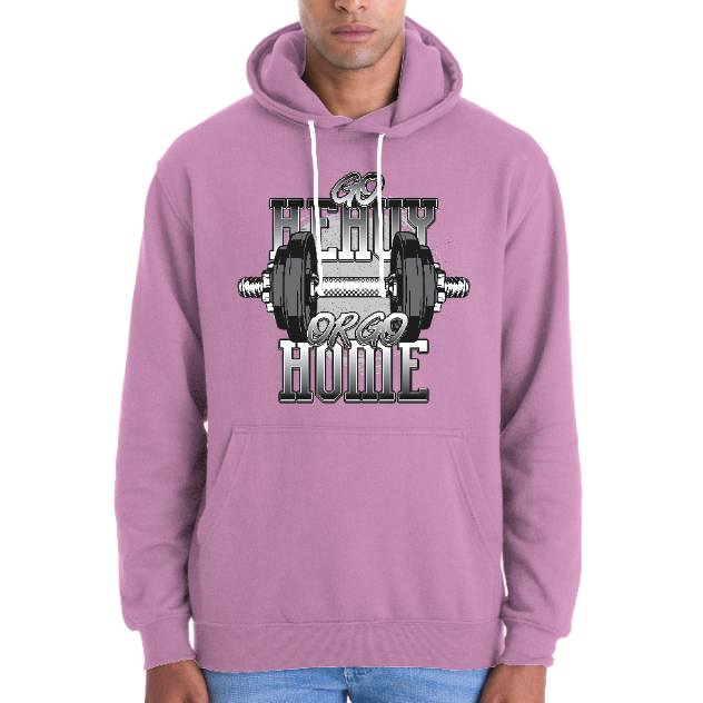 SWEATSHIRT GO HEAVY OR GO HOME UNISEXE – Sweat musculation motivation