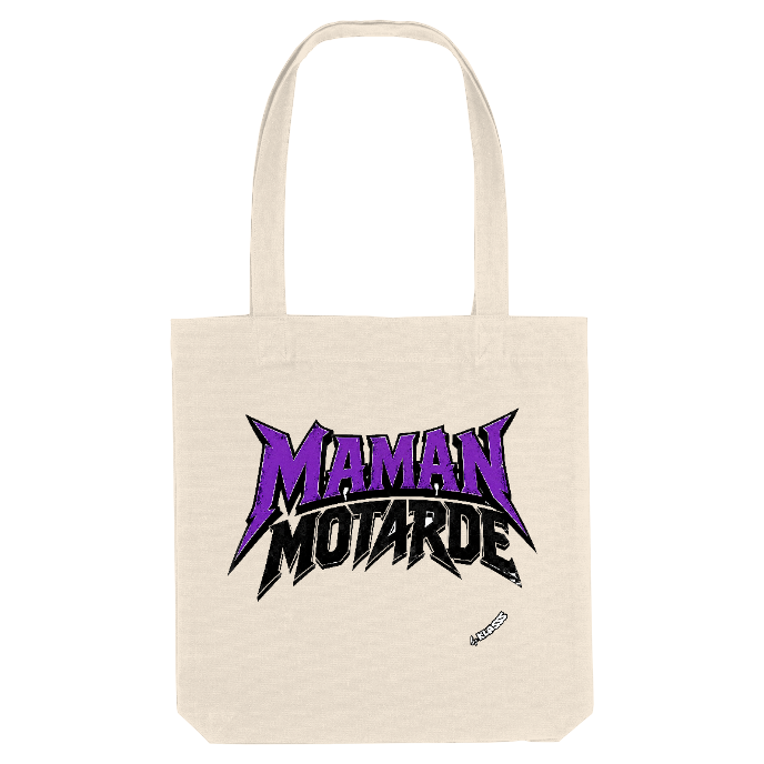 TOTE BAG "MAMAN MOTARDE"