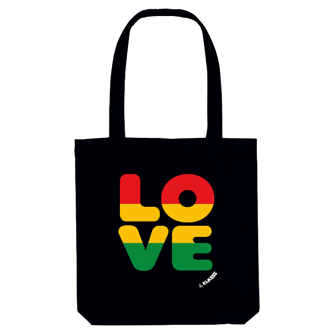 TOTE BAG KLASSS "LOVE REGGAE" ultra chic