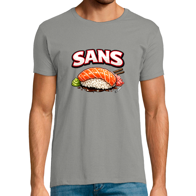 T-shirt Homme col rond REGENT FIT KLASSS "SANS SUSHI"