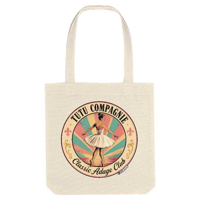TOTE BAG KLASSS VINTAGE  "TUTU COMPAGNIE" DANSE CLASSIQUE Femme