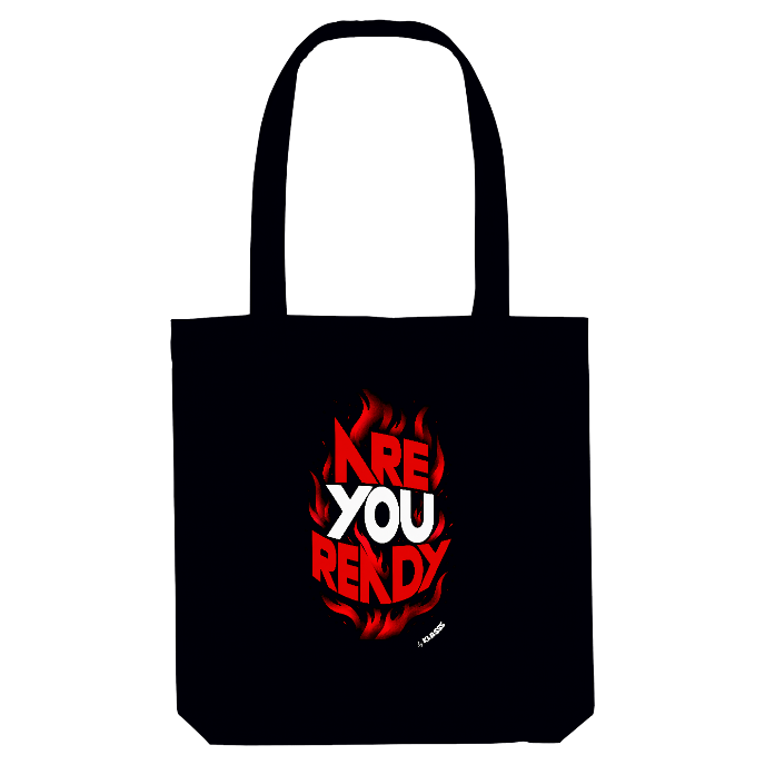 TOTE BAG KLASSS "ARE YOU READY" style rock