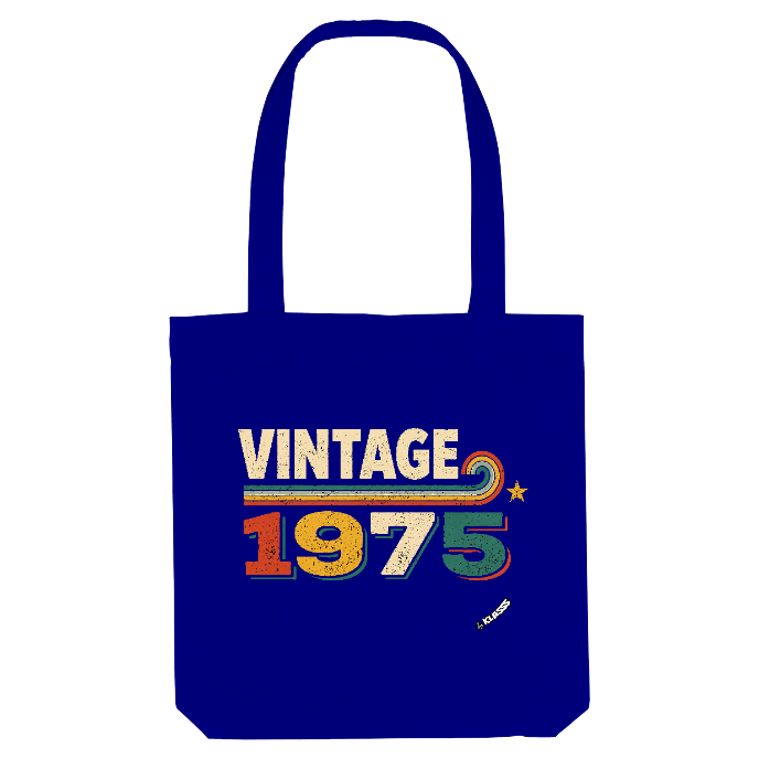 TOTE BAG KLASSS "1975" Style Vintage 