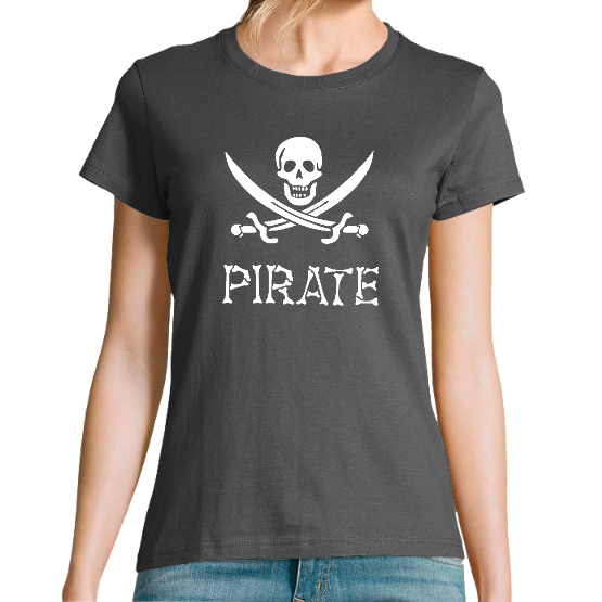 Tshirt PIRATE BRETON cadeau de Bretagne