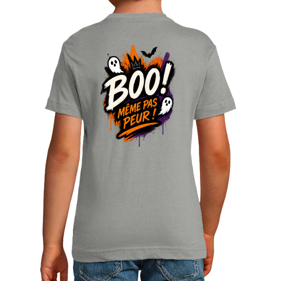 T-shirt Halloween BOO ! Même pas peur – Fantômes