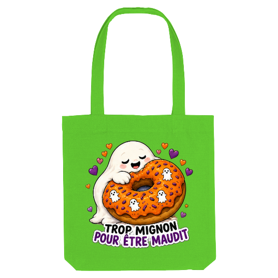 Tote Bag Halloween « Trop Mignon pour Être Maudit »
