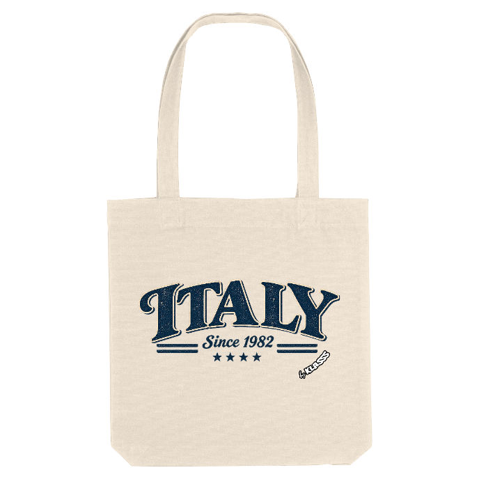 TOTE BAG KLASSS "ITALY Since 1982" Style Vintage