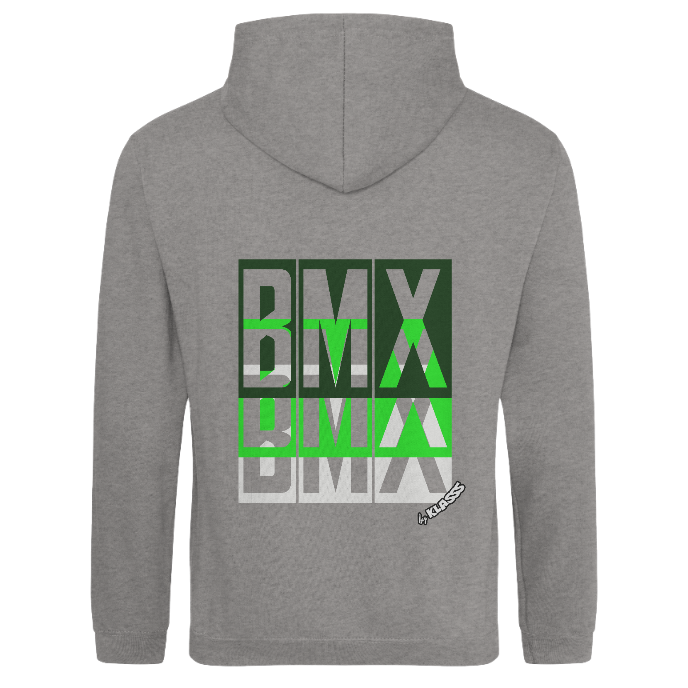 SWEAT A CAPUCHE HOMME KLASSS VINTAGE SPORT "BMX ATTITUDE" - production certifiée WRAP