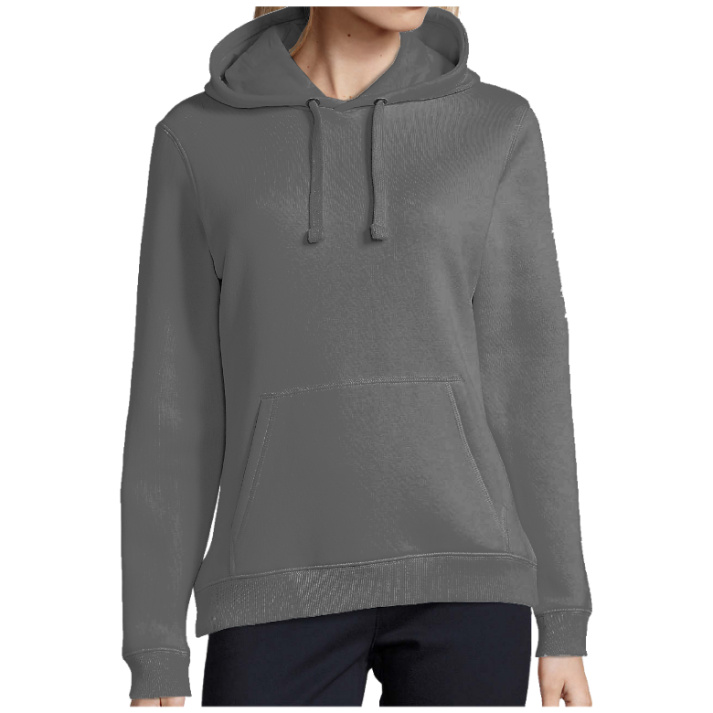 Sweatshirt femme capuche KLASSS "CACTUS GIRL", Style Vintage 280 g/m²