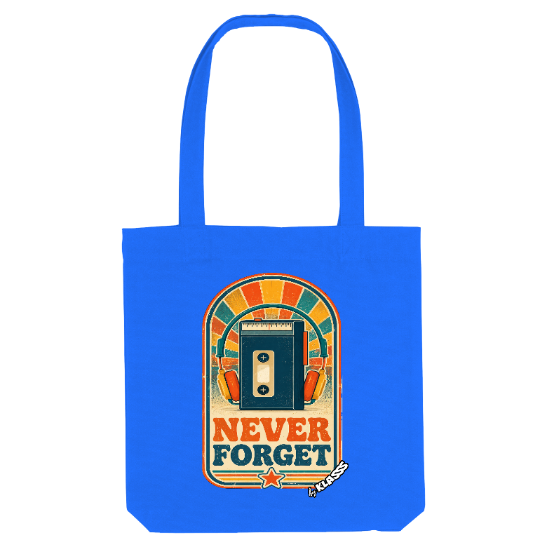 TOTE BAG KLASSS VINTAGE "WALMAN NEVER FORGET"