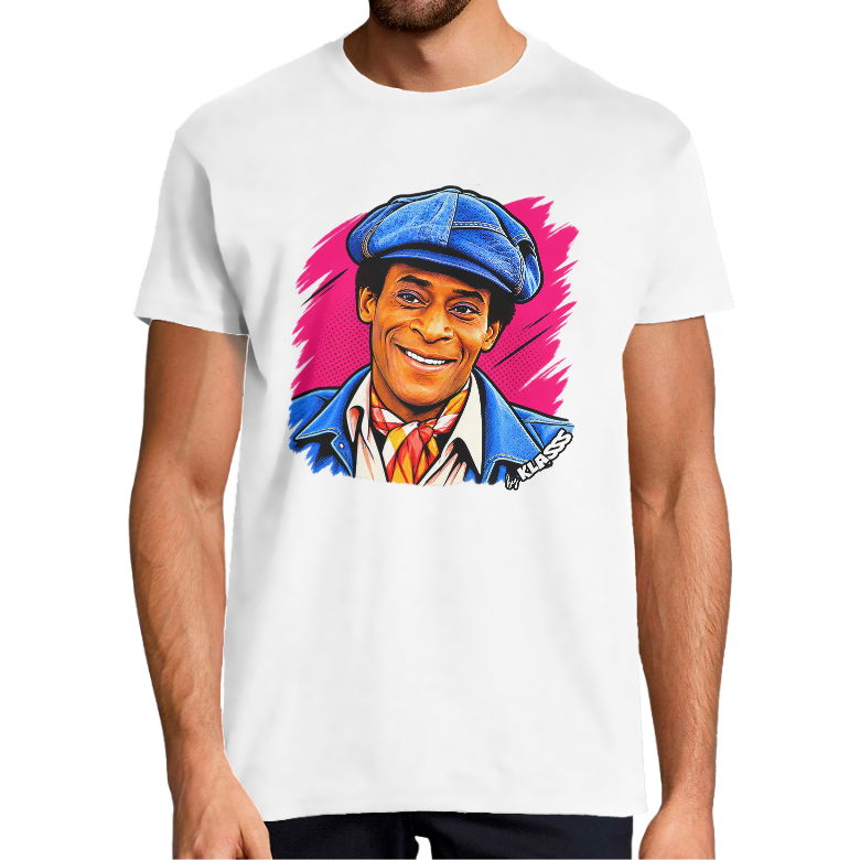 T-SHIRT HOMME KLASSS SERIE TV "Iconique Huggy les bons tuyaux", col rond 150 gr