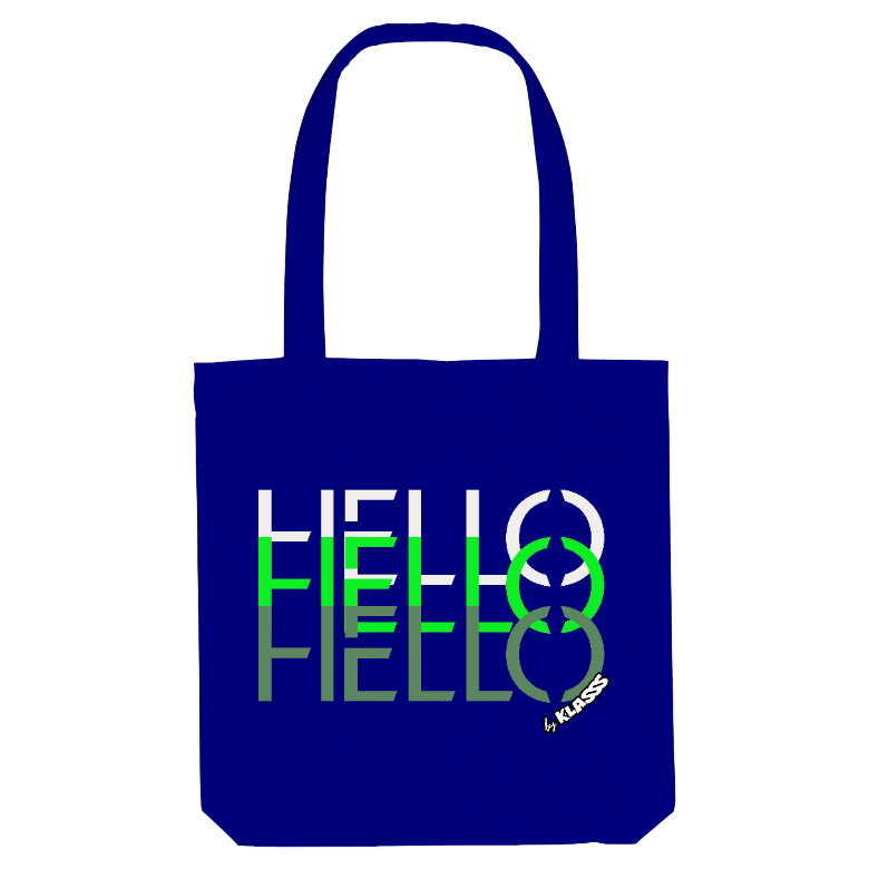 TOTE BAG KLASSS Collection "HELLO HELLO HELLO"