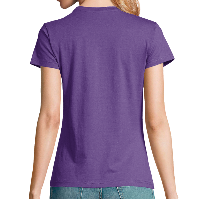 T-SHIRT FEMME COL Rond KLASSS "LOUD & PROUD" - Coupe confortable, design Original