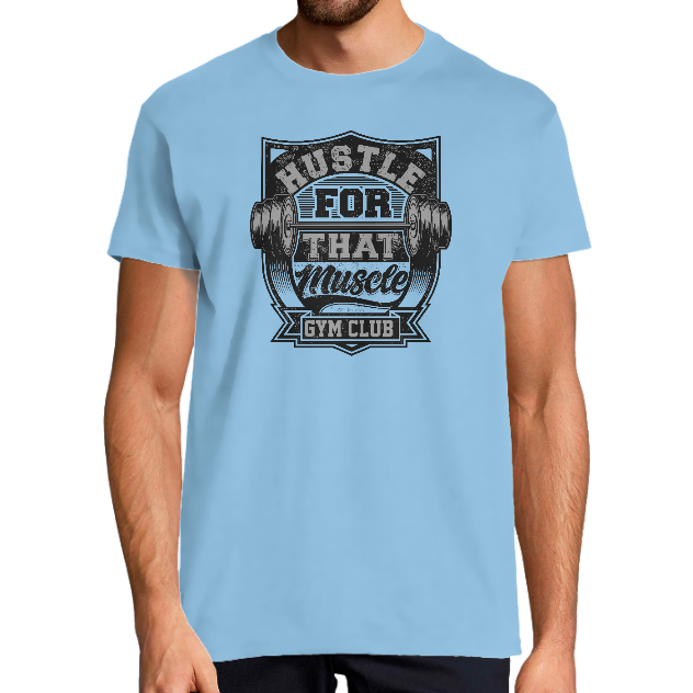 T-SHIRT GYPM CLUB HOMME  – 100% Coton Coupe Classique
