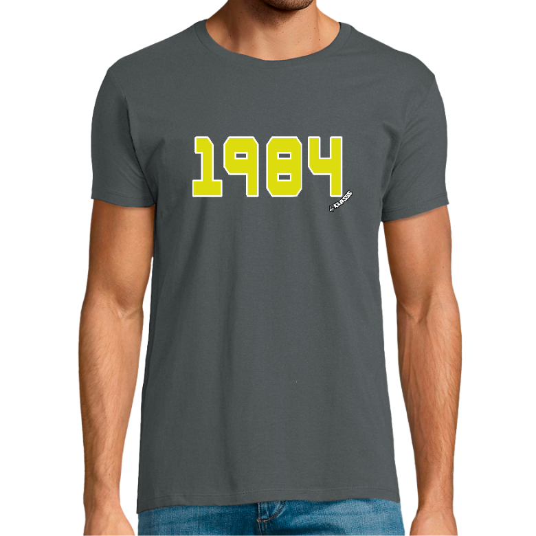 T-shirt Homme REGENT FIT KLASSS "1984", col rond 150 gr