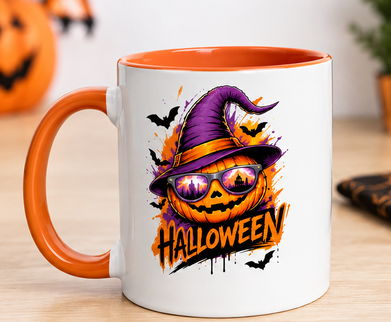 Mug Halloween Pumpkin Witch – Citrouille sorcière