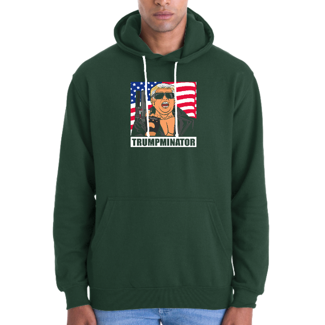  Sweatshirt unisexe “Trumpminator” – Sweat humour parodie pop culture