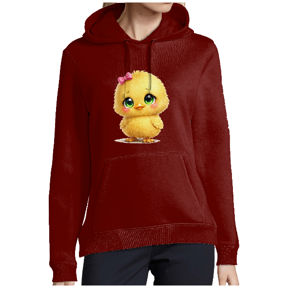 Sweat avec poussin jaune kawaii – sweat Pâques original