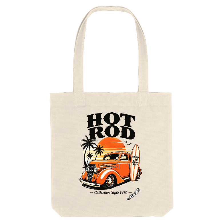 TOTE BAG KLASSS "HOT ROD SURFING 1976"