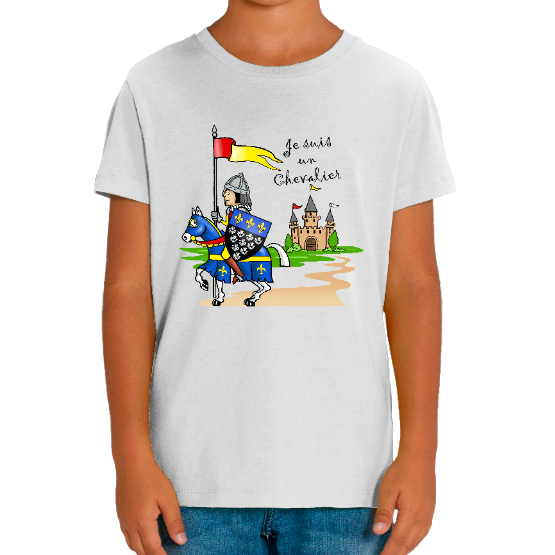 T-SHIRT JE SUIS UN CHEVALIER breton DE BRETAGNE