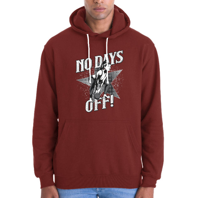SWEATSHIRT NO DAYS OFF UNISEXE – Sweat musculation motivation