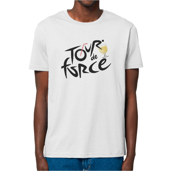 T-shirt Homme Tour de Force – Humour Tour de France & Apéro