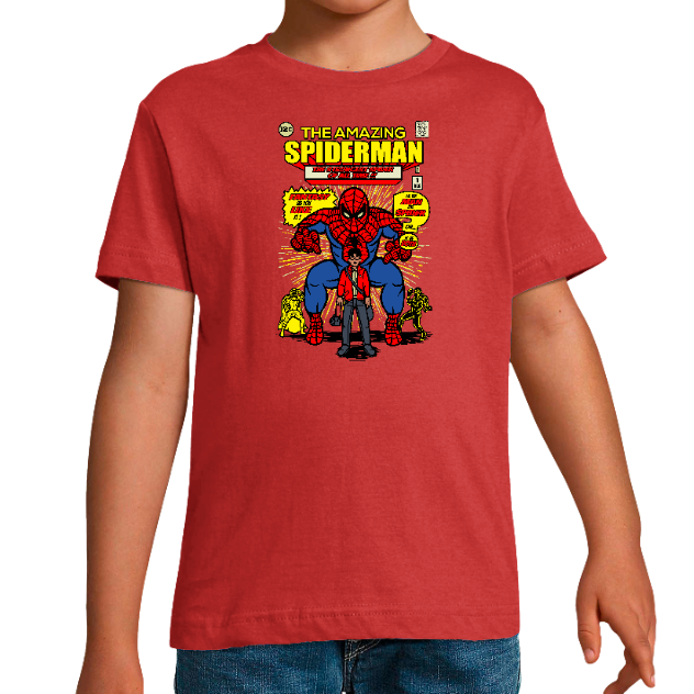 T-SHIRT THE AMAZING SPIDER-MAN GARÇON– Tee-shirt Super-Héros Enfant