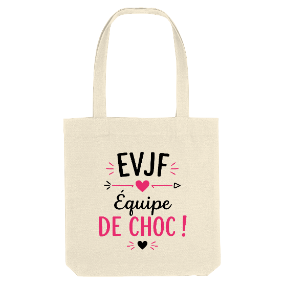 Tote Bag EVJF - "Équipe de choc"