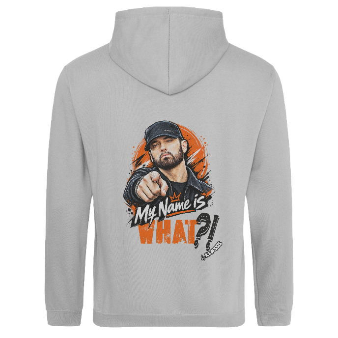 SWEAT HOMME KLASSS MUSIQUE RAP "MY NAME IS WHAT?!" - production certifiée WRAP