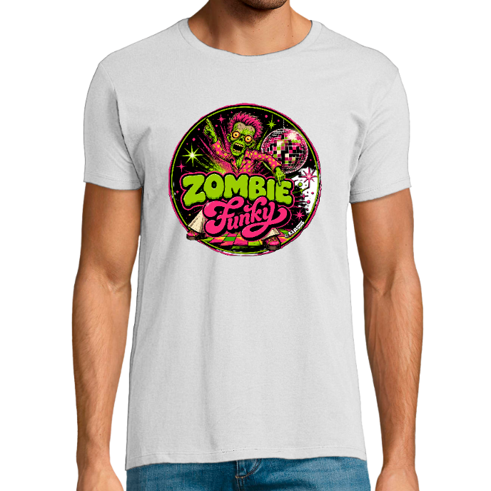 T-shirt Homme col rond REGENT FIT KLASSS "ZOMBIE FUNKY"