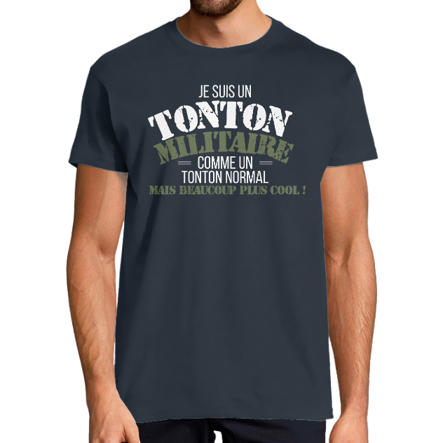 T-SHIRT JE SUIS UN TONTON MILITAIRE