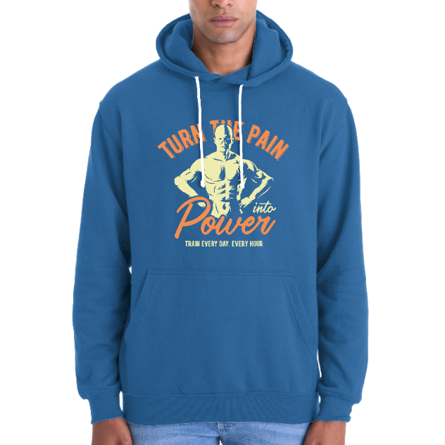 SWEATSHIRT TURN THE PAIN UNISEXE – Sweat musculation motivation
