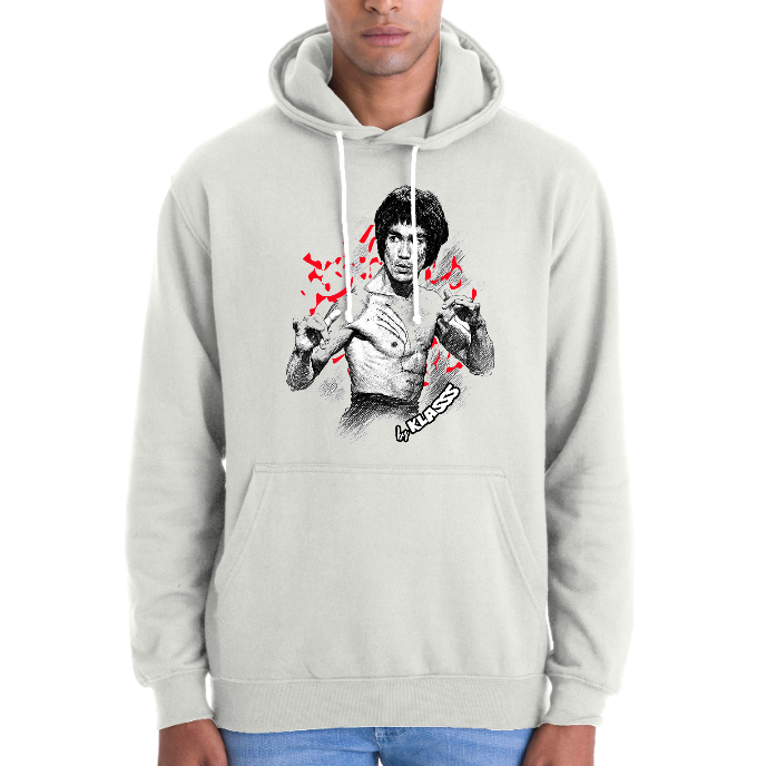 SWEAT HOMME KLASSS Cinéma "BRUCE LEE LEGEND"- production certifiée WRAP