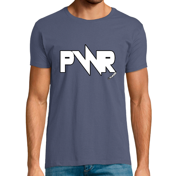 T-shirt Homme REGENT FIT KLASSS "POWER PWR Collection" col rond  150 gr