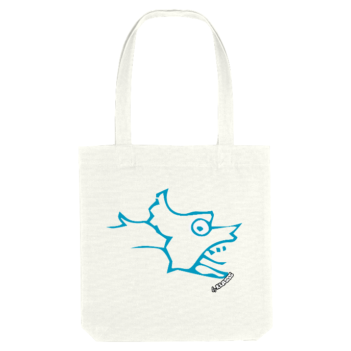 TOTE BAG KLASSS "MONSTER ART BLUE"