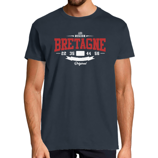 Tshirt BRETAGNE ORIGINAL cadeau Breton