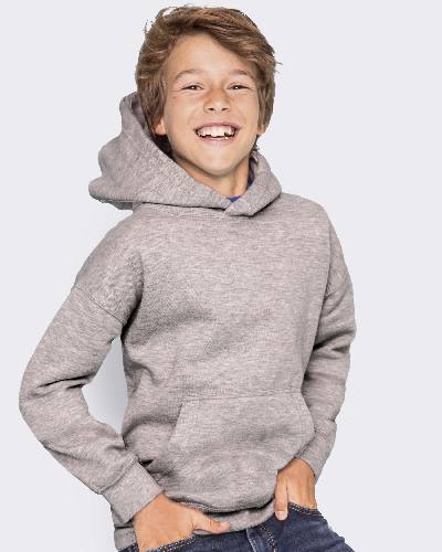 Sweatshirt enfant capuche 280 g/m² 50 % coton 50 % polyester
