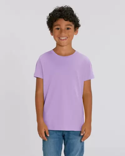 T-shirt enfant unisexe col rond no label 185 g/m² 100 % coton bio